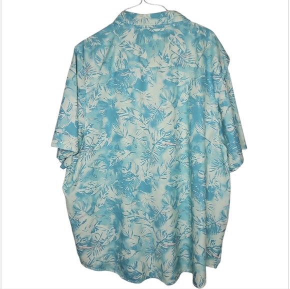 Columbia Men's Big & Tall Utilizer Print Short Sleeve Button Down Shirt XXL - Picture 2 of 11